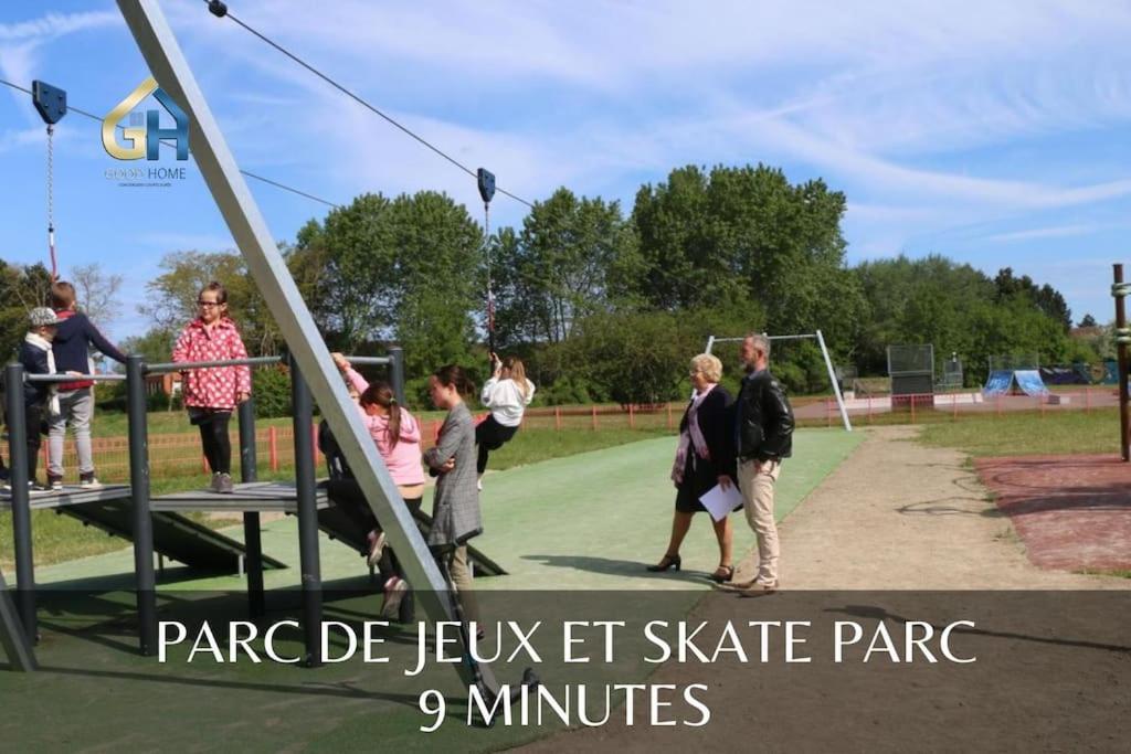 *L'Ecrin De L'Etang* Depaysement Assure Villa Bourbourg Buitenkant foto