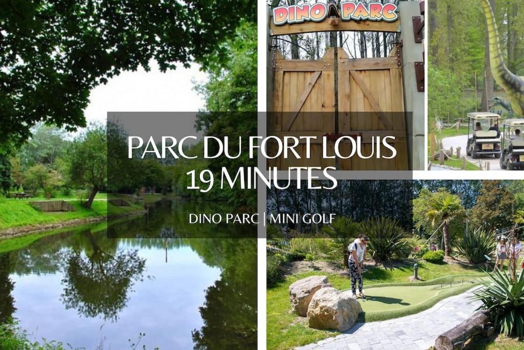 *L'Ecrin De L'Etang* Depaysement Assure Villa Bourbourg Buitenkant foto