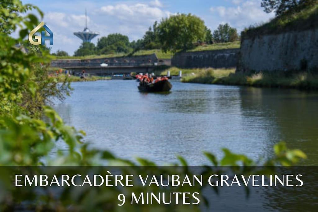 *L'Ecrin De L'Etang* Depaysement Assure Villa Bourbourg Buitenkant foto